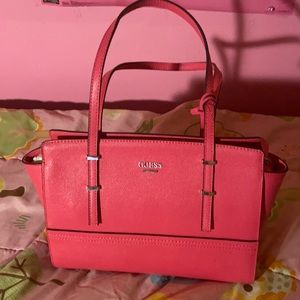 GUESS Purse ….BEAUTIFUL passion pink rose coloured purse with Gold detailing